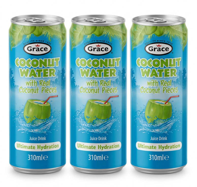 Grace Coconut Water With Pulp 310ml x 3pcs