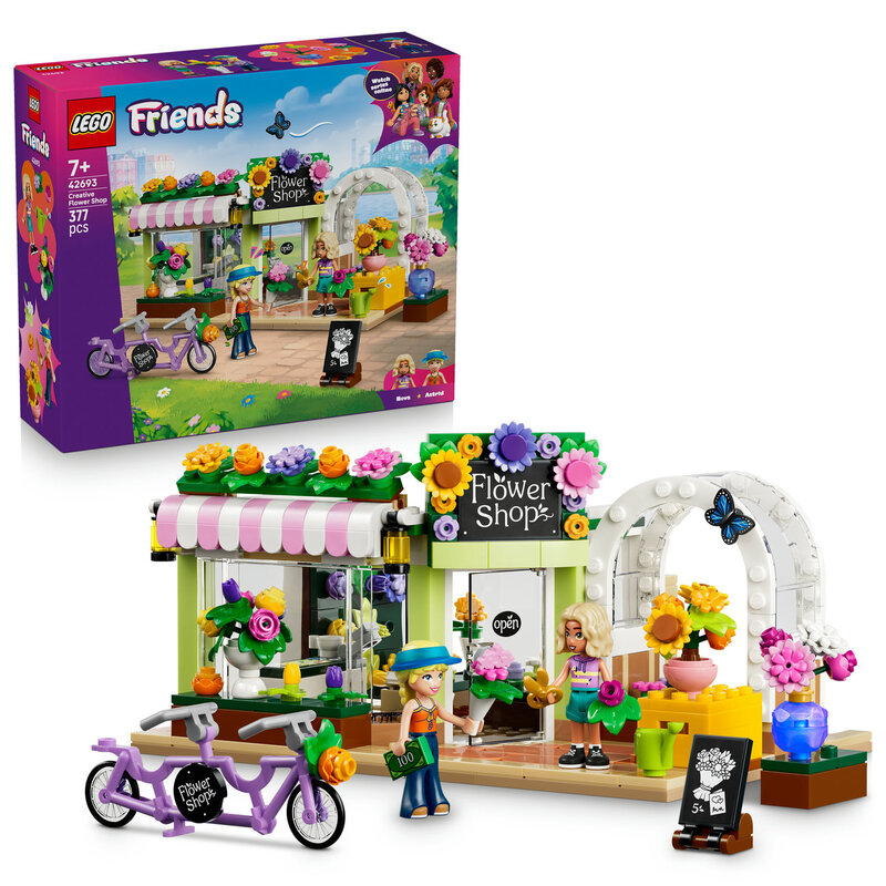Lego Pink/White Friends 42693 Creative Flower Shop