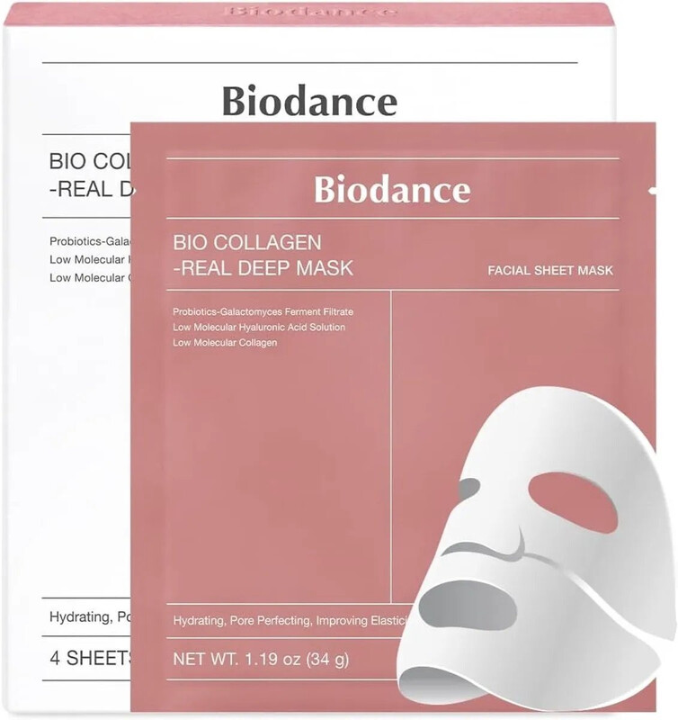 Biodance Bio Collagen-Real Deep Mask - 4 Sheets, 1.19 Oz 34 g Each