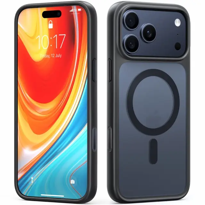 TORRAS Guardian-Magnet-Serie Handyhülle für iPhone 17 Pro - Schwarz