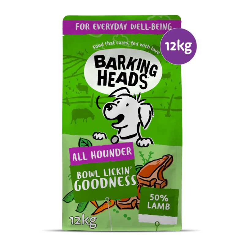 All Hounder Bwl Lckn Gdnss Lamb 12kg