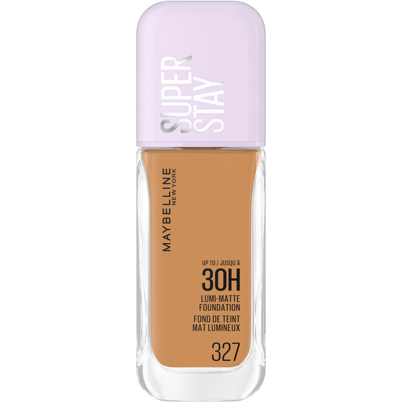 Maybelline New York Lumi-Matte 30H Foundation - Up to 30 Hours of Luminous Matte Wear, Shade 327, 35ml