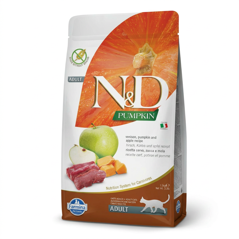 Farmina N&D Kürbis Katzenfutter Wild 1,5 kg