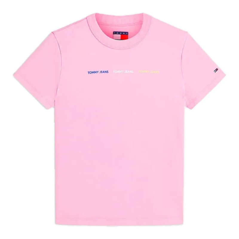 Tommy Hilfiger Jeans short sleeve T-Shirt - Pink Daisy