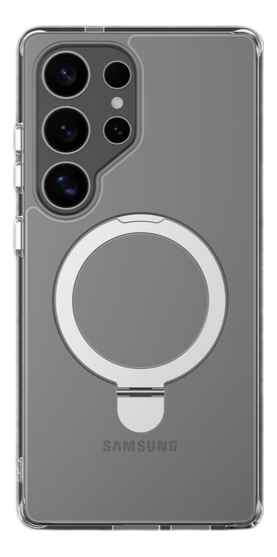 Clean Series Magnetic Shockproof Case With Bracket Samsung S25