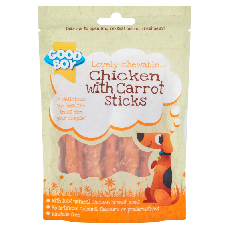 Chicken & Carrot Sticks 70g