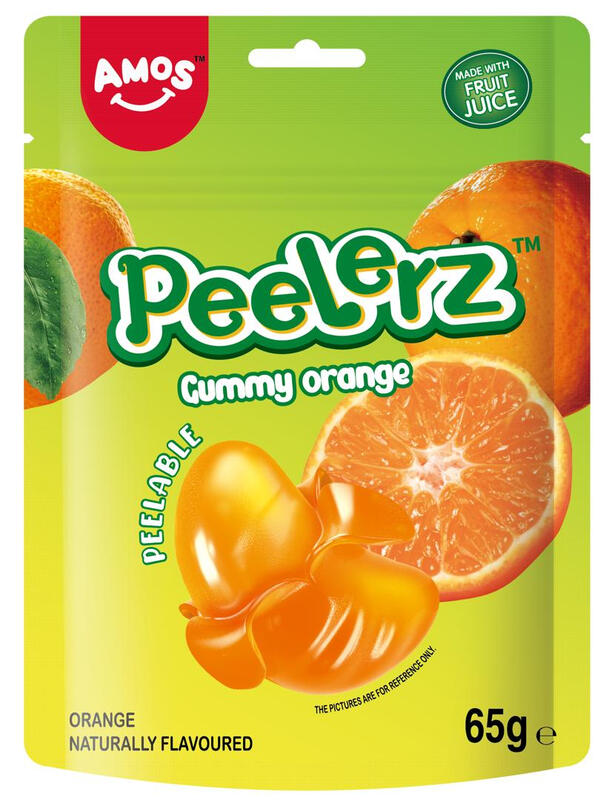 Peelerz Gummy Orange Peg Bag 65g