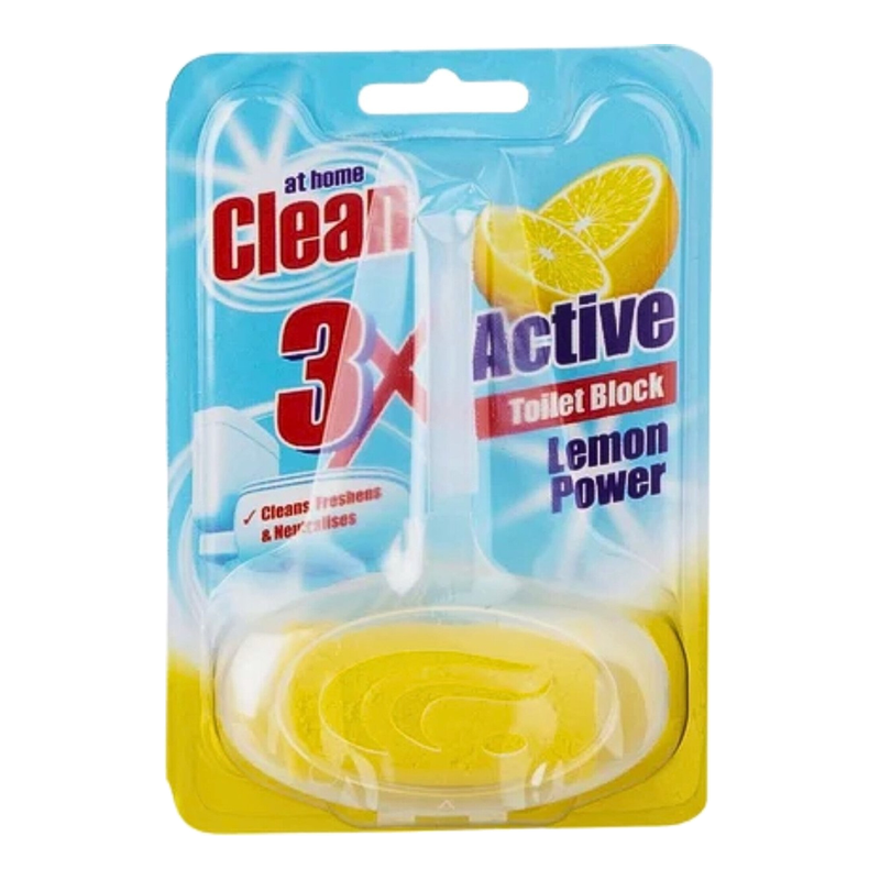 At Home Clean Toiletblok - 40 g Citroen