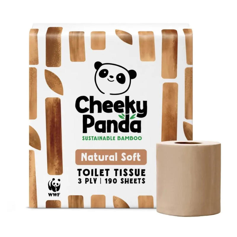 Silky Soft Natural Colour 3 Ply Toilet Tissue 9 Rolls