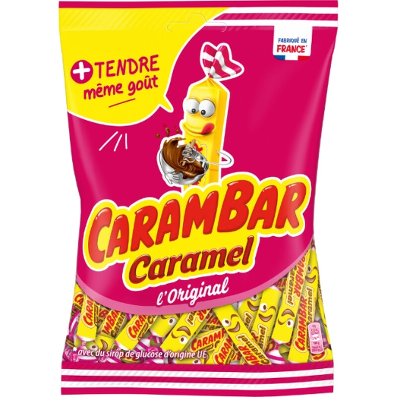 Bonbons Caramel Carambar MO3664346300780 – Sachet de 320g, Made in France - vue 2