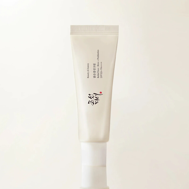Beauty of Joseon Relief Sun: Rice + Probiotics 50 ml" vertaald naar het Nederlands is "Beauty of Joseon Relief Sun: Rijst + Probiotica 50 ml".