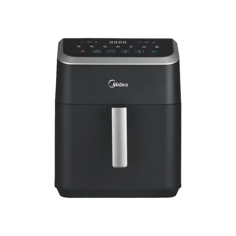 Midea MAD70000ADK Heißluftfritteuse 7L 1800W Einzelkorb Schwarz
