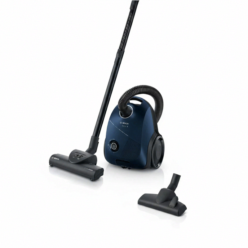 Bosch Serie 2 BGBS2BU1T Staubsauger Beutellos 850 W, 3,5 l Blau | Staubsauger für Haushalt und Werkstatt