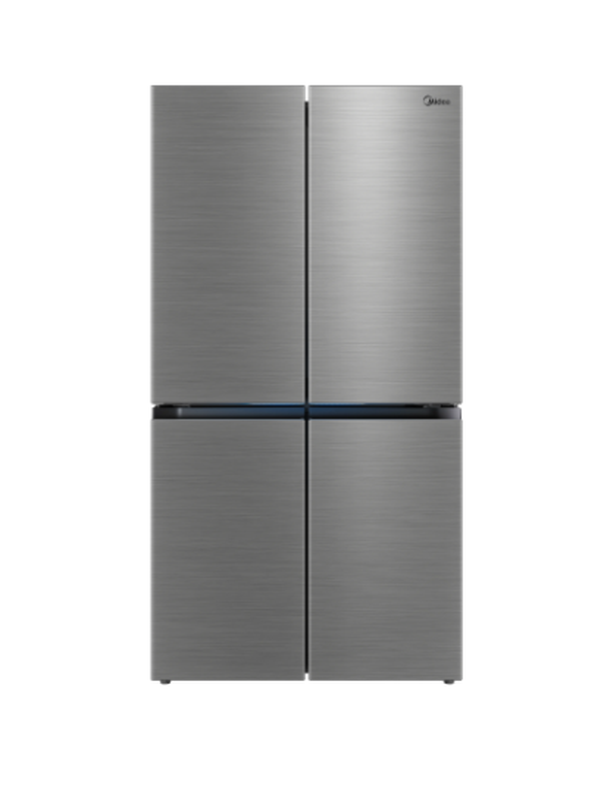 Midea MDRM923CIE46M 635L Freestanding Multi-Door Fridge Freezer - Inox - E Rated