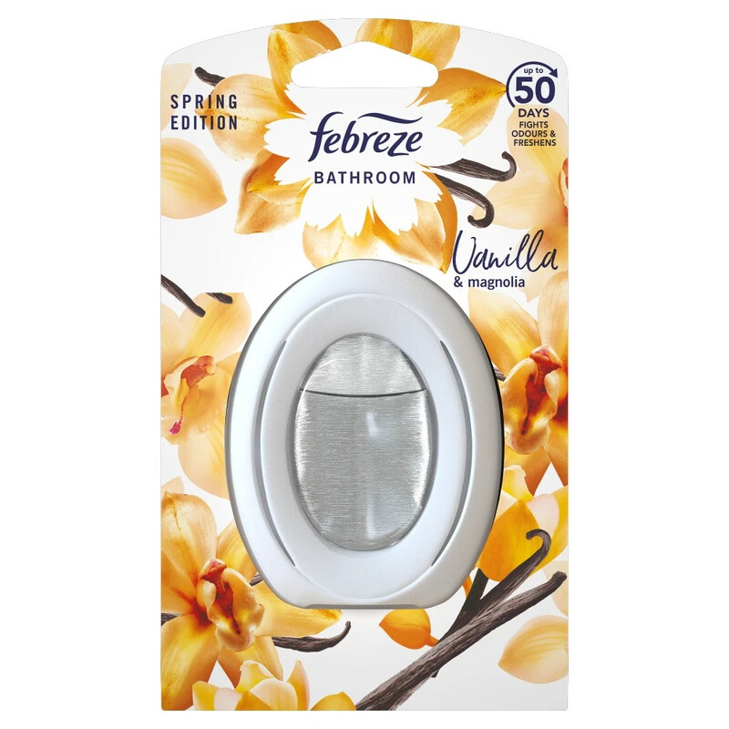 Bathroom Air Freshener, Vanilla & Magnolia, 1 per Pack