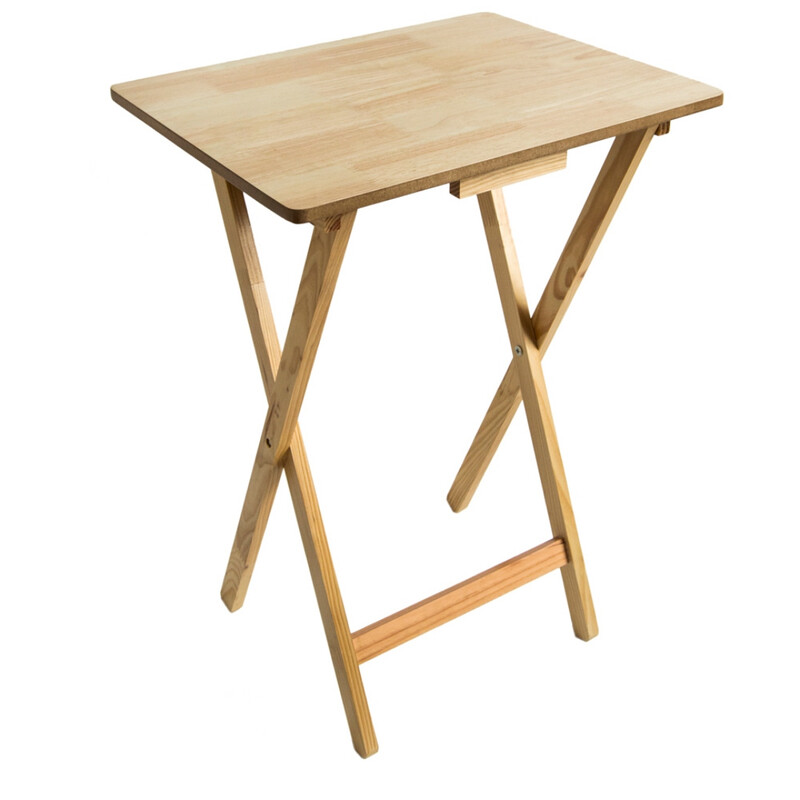 Home Vida Side Table Folding Oak