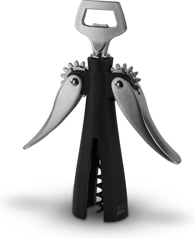 Peugeot Souverain kurkentrekker - 20 cm, mat zwart