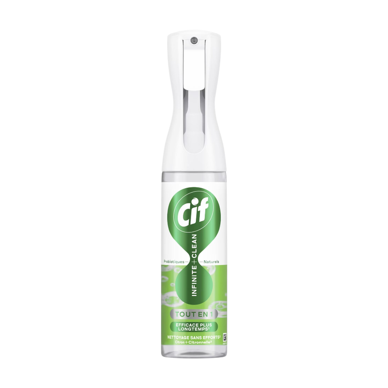 Nettoyant Ménager surfaces Citron Citronnelle Probiotiques Cif Le Flacon De 280ml - vue 1