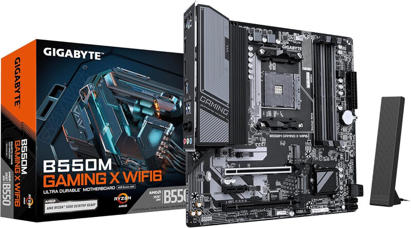 Gigabyte B550M GAMING X Wi‑Fi 6
