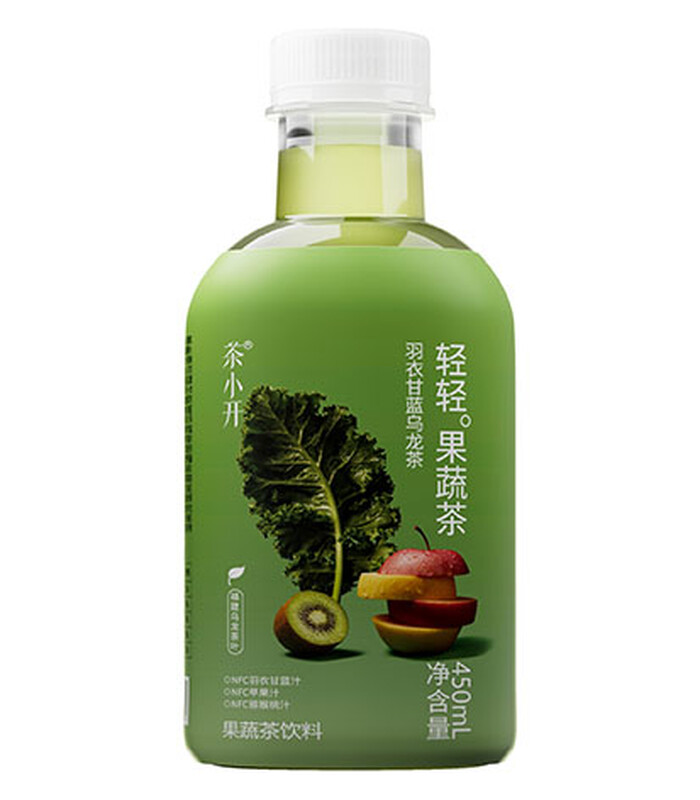 茶小開羽衣甘藍烏龍茶450ml