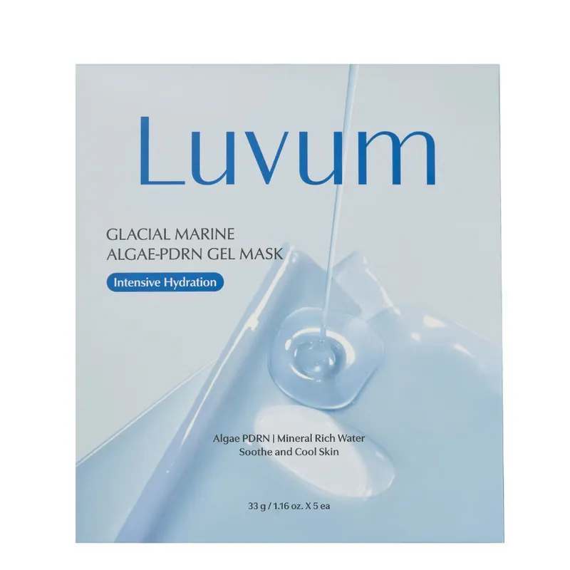 Luvum Glacier Seaweed-PDRN Gel Mask 5 sheets/box