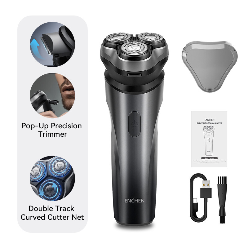 Blackstone Max 100% Waterproof Electric Shaver 3D-Direction Flex Heads With POP-UP Pr