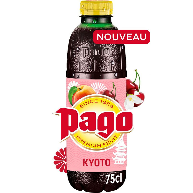 Boisson Aux Fruits Cerise Et Jasmin Destination Kyoto Pago La Bouteille De 75cl
