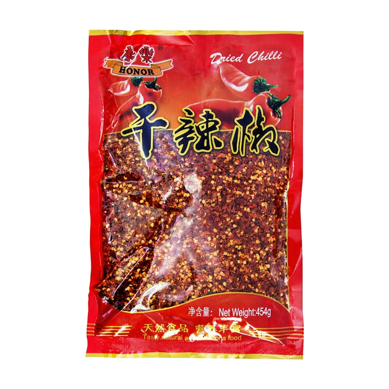 Honor Dried Chilli - Crushed 454G