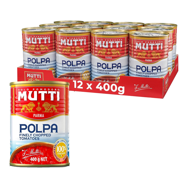 Mutti Finely Chopped Tomatoes 12 x 400g