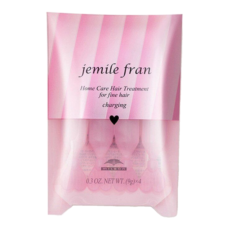 Milbon Jemile Fran Haarpflege-Heimbehandlung 4 × 9g