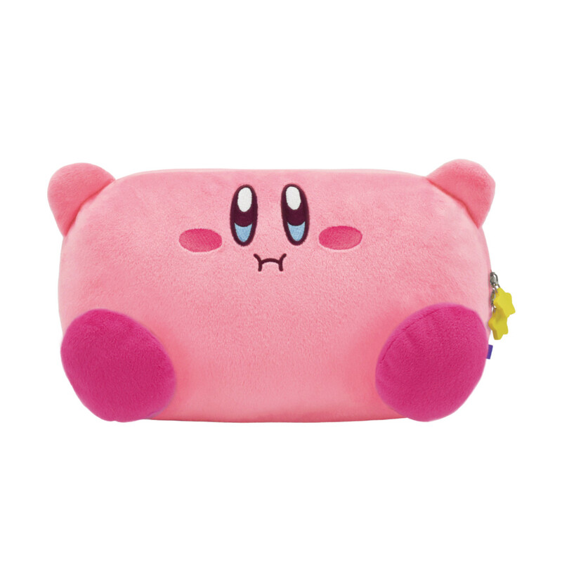 Pochette peluche Plush Pouch HORI Kirby Nintendo Switch 2 Protection console Rangement accessoires et jeux - vue 3
