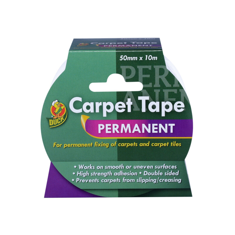 Duck Tape Double Sided Carpet Tape 50mm x 10m