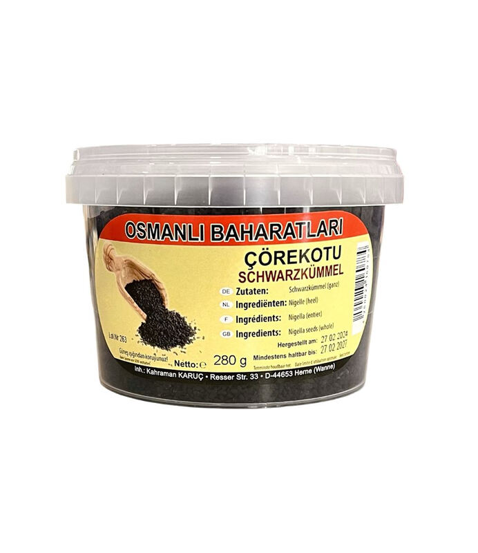 Osmanli zwartekomijn - Corekotu 280g