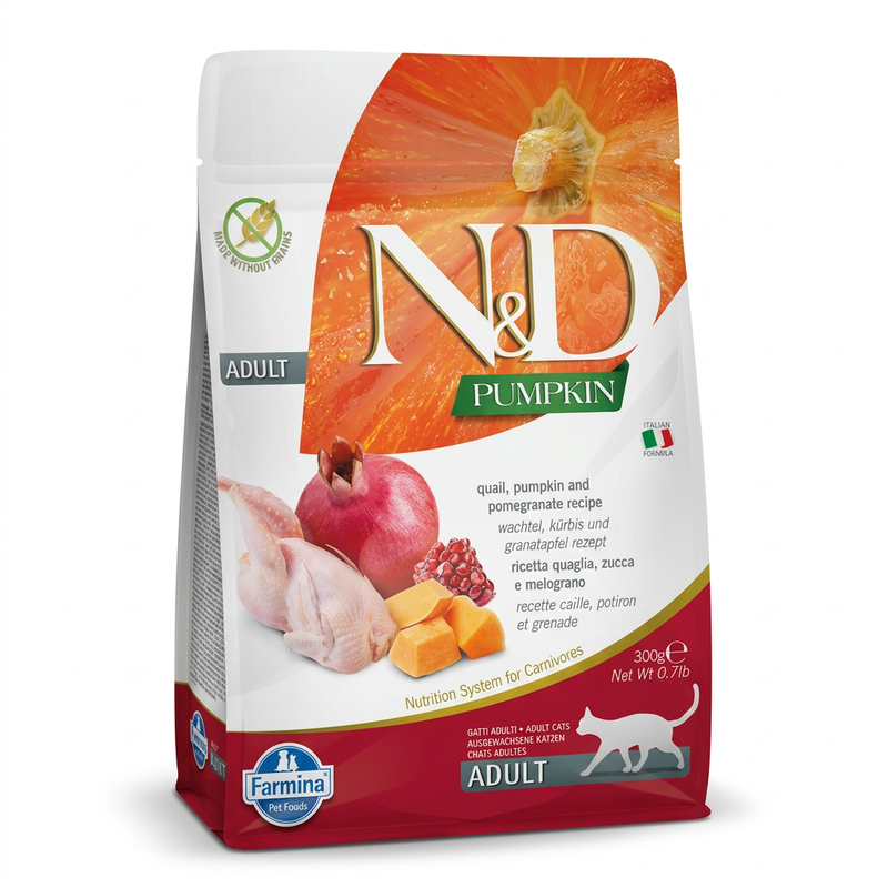 Farmina N&D Pompoen Gestuiste Kattenvoer Lam 1,5 kg