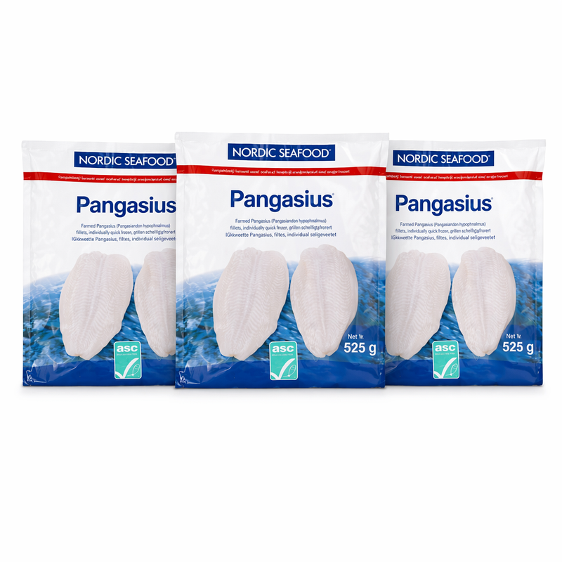 Nordic Seafood Pangasiusfilet Zonder Huid En Bot – 3 x 525 g