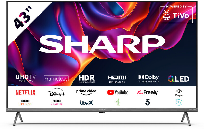 43GM6245K 43" 4K Ultra HD Smart TV