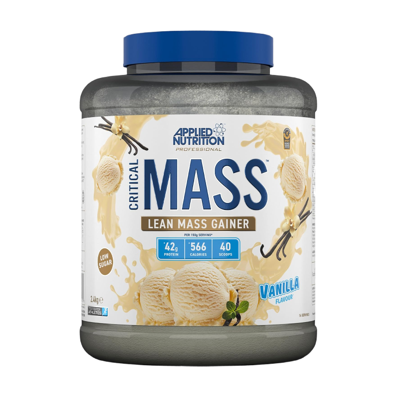Critical Mass Professional Weight Gainer Vanilla - 2.4 kg