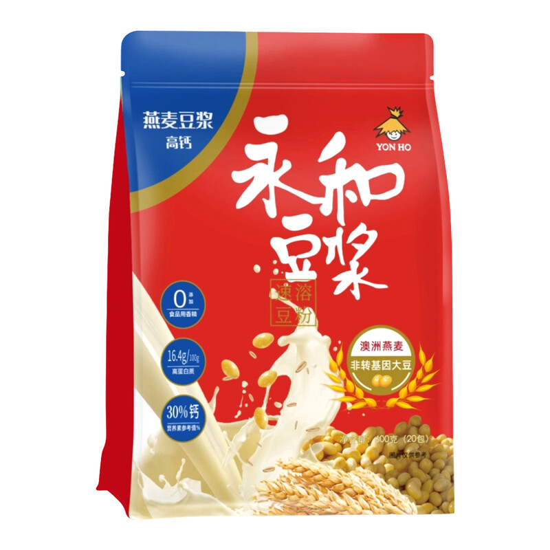 【Warme Drank】Huichuan Hoogcalcium Haver Sojadrinkpoeder 600 g