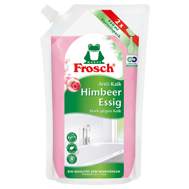 Frosch Himbeer-Essig Anti-Kalk 950 ml NFB