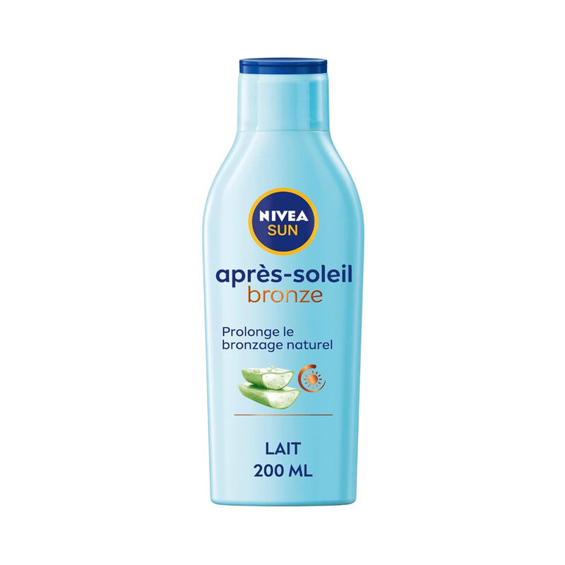 Après soleil Lait Corps Hydratant Prolongateur De Bronzage Aloe Vera Sun Nivea Le Flacon De 200ml - vue 2