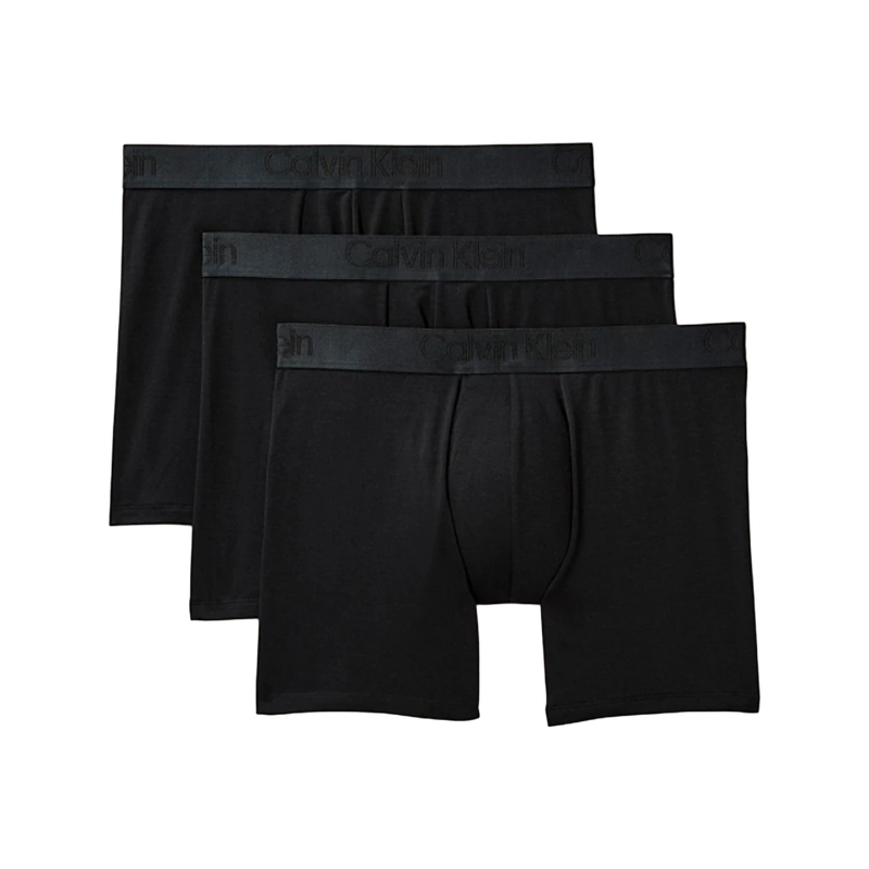 Calvin Klein Heren 3-pack boxershorts – Zwart, L
