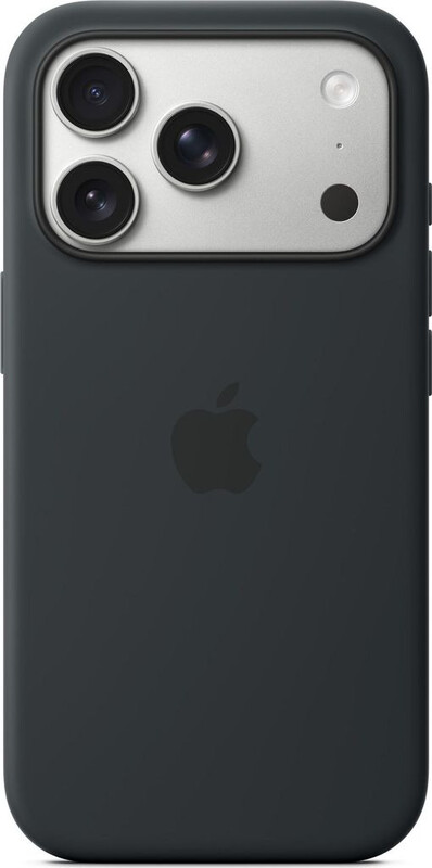 Apple iPhone 17 Pro Silicone Case with MagSafe and Camera Control – Black 6