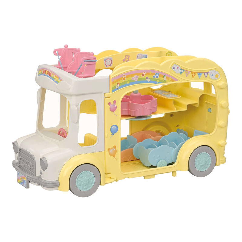 Jouet Bus Sylvanian Families 5744 – Cour de Récréation Transformable - vue 9