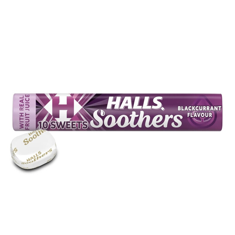 Soothers Cough Drops Blackcurrant Flavour - 45 g