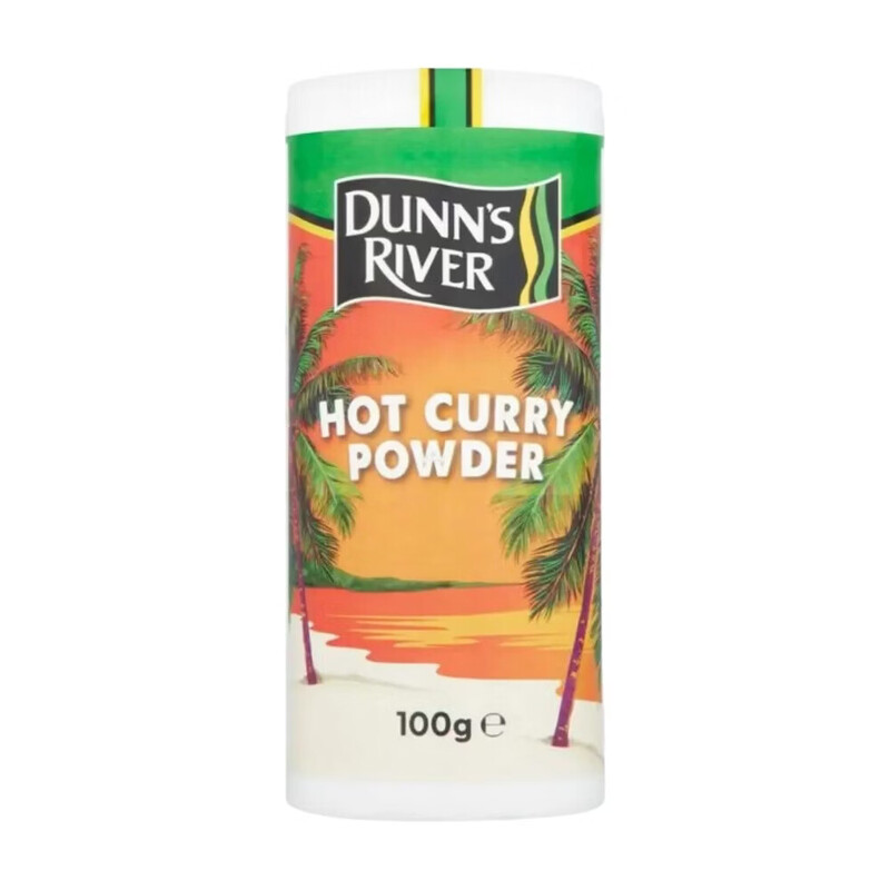 Dunns River Caribbean Curry Powder Hot 100g