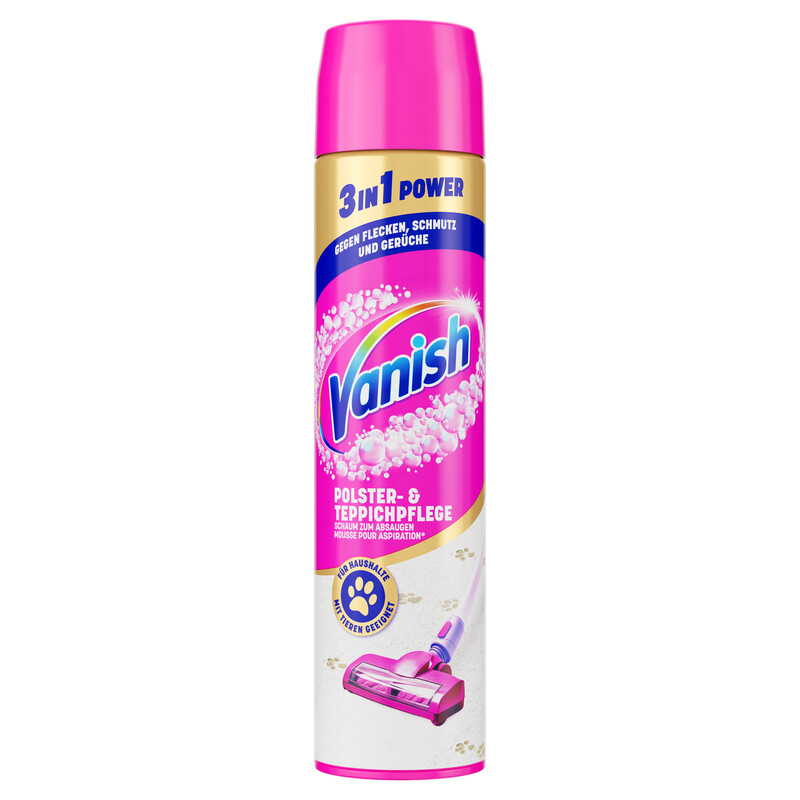 Vanish Gold Teppich- & Möbelpflege-Schaum 650 Ml