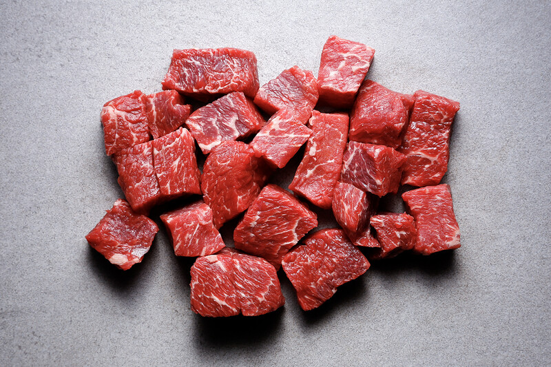 HG Walter Chuck Steak Diced 500g