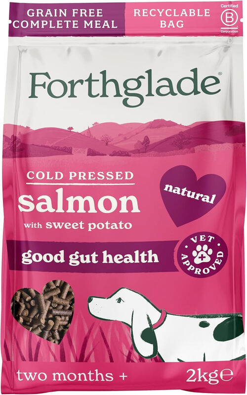 Natural Dry Cold Pressed Salmon Grain Free 2kg