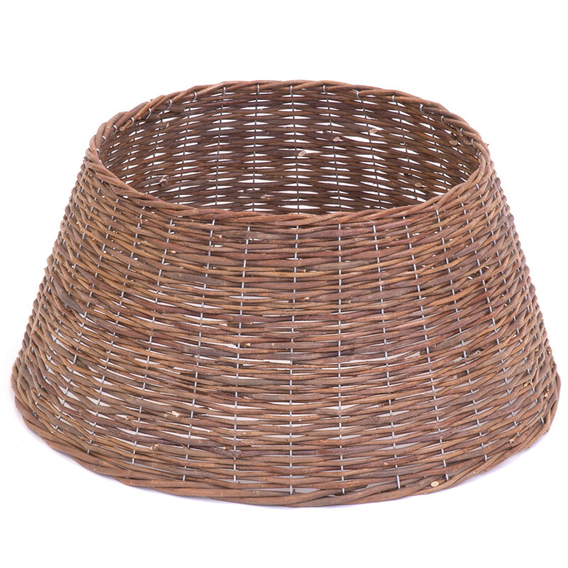 Festive 40cm X 57cm Natural Willow Tree Skirt