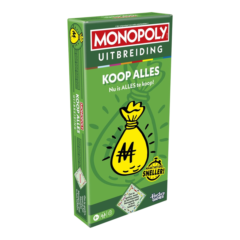 Hasbro Monopoly Koop Alles uitbreidingsspel - 2-6 spelers, 40 minuten